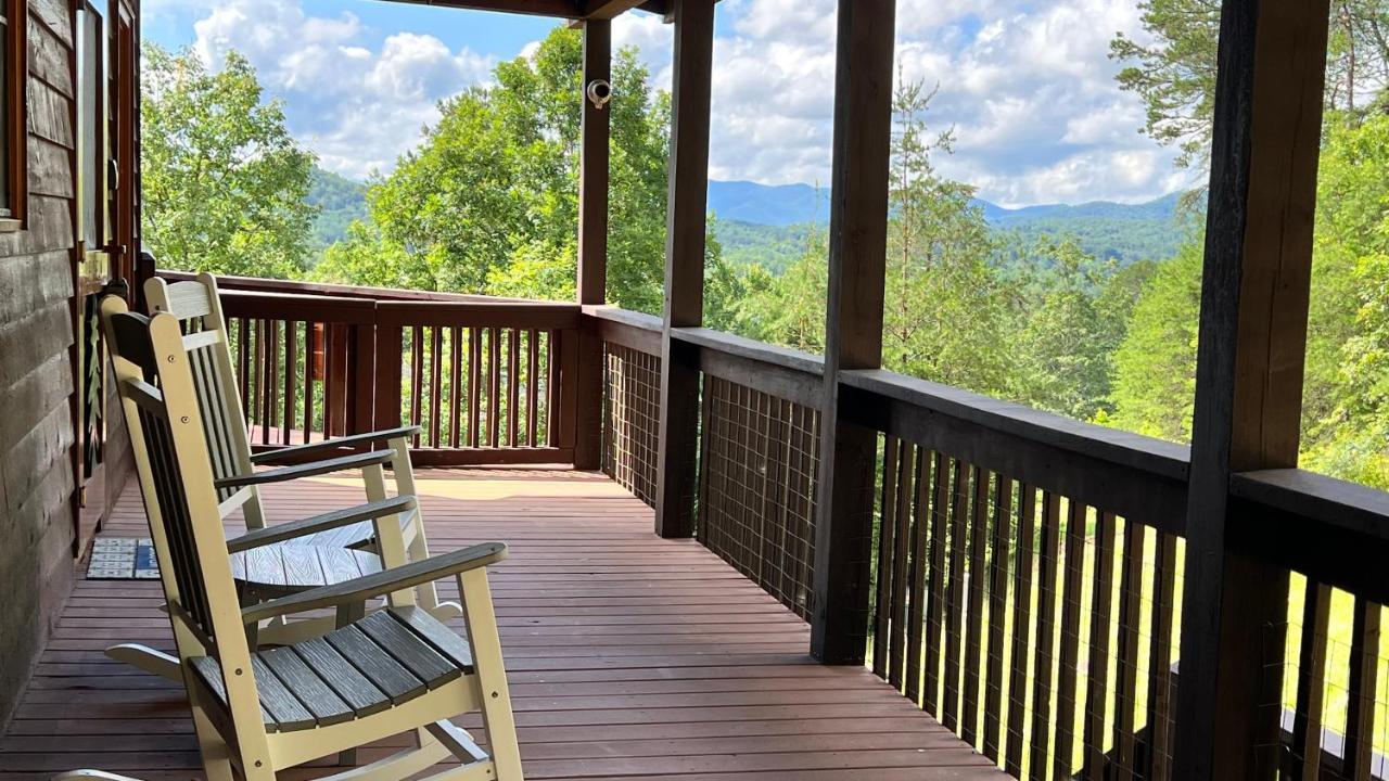 Mistletoe Cabin- Private Cabin W Views, Hottub, Pet Friendly Murphy Exterior foto