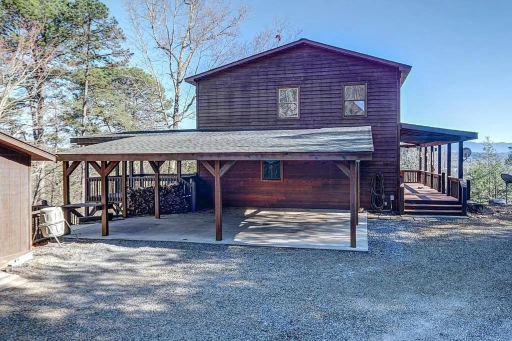 Mistletoe Cabin- Private Cabin W Views, Hottub, Pet Friendly Murphy Exterior foto