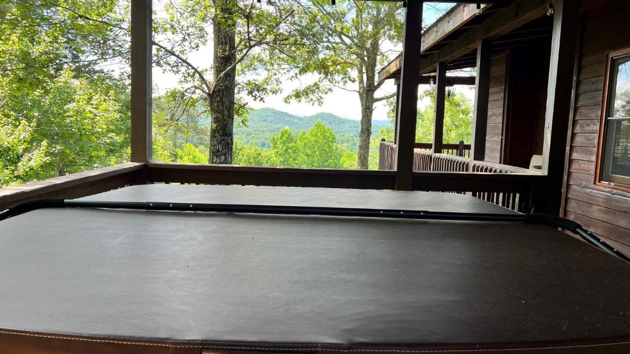 Mistletoe Cabin- Private Cabin W Views, Hottub, Pet Friendly Murphy Exterior foto