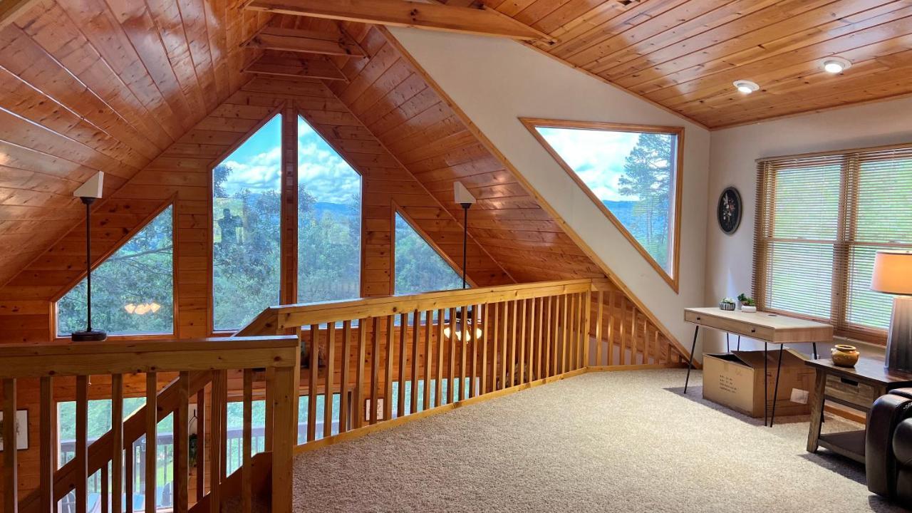 Mistletoe Cabin- Private Cabin W Views, Hottub, Pet Friendly Murphy Exterior foto