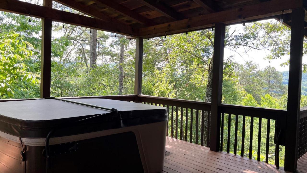 Mistletoe Cabin- Private Cabin W Views, Hottub, Pet Friendly Murphy Exterior foto